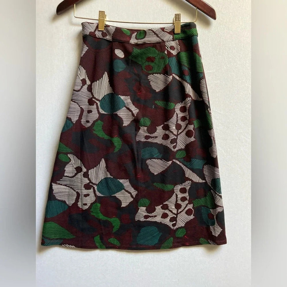 Isla Maude Anthropologie  Turia Floral Pencil Skirt Sz Xs - Picture 4 of 10